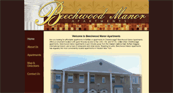 Desktop Screenshot of beechwood-manor.com